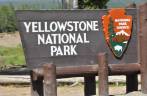 Chegando ao Yellowstone National Park, em Wyoming, nos Estados Unidos